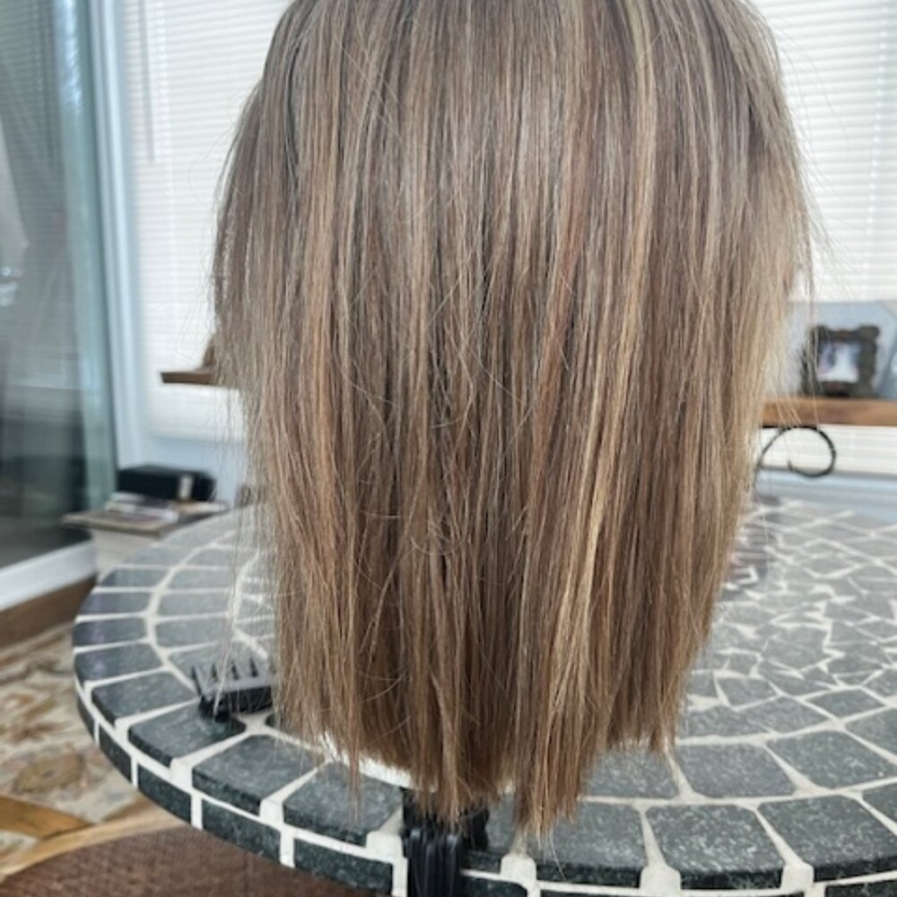 Lace Front, Monofilament, Topper Pre-owned